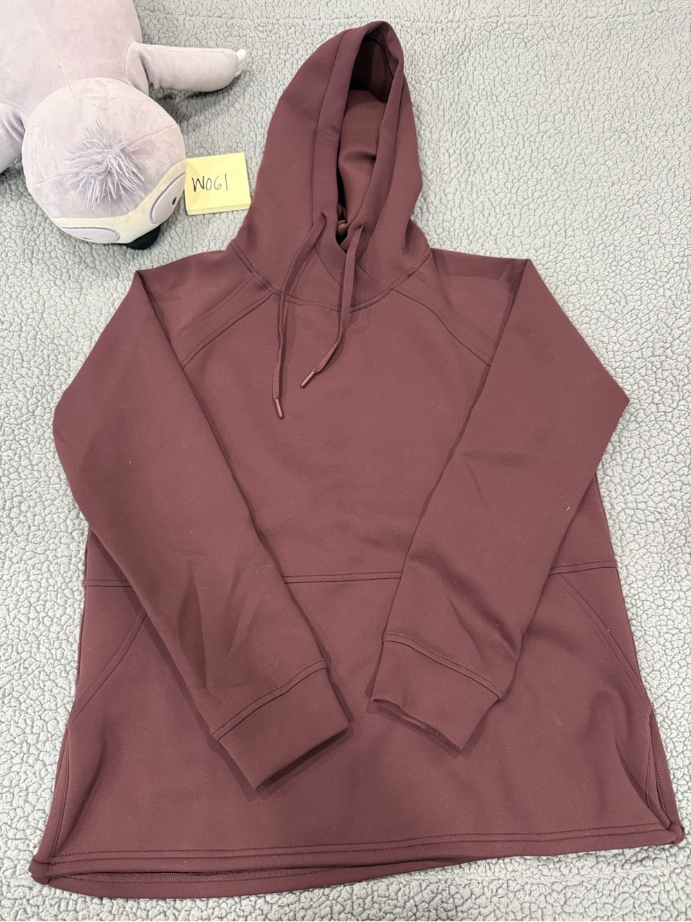 32 Degrees Women's Hooded Pullover Sweatshirt - Burgundy
